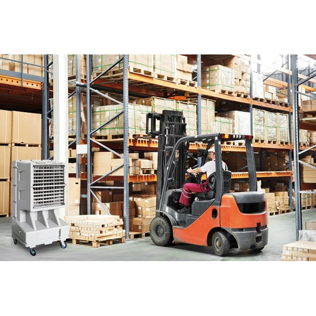 Vendita online Rinfrescatore evaporativo 8000 m³/h Eco Fresh Air grigio